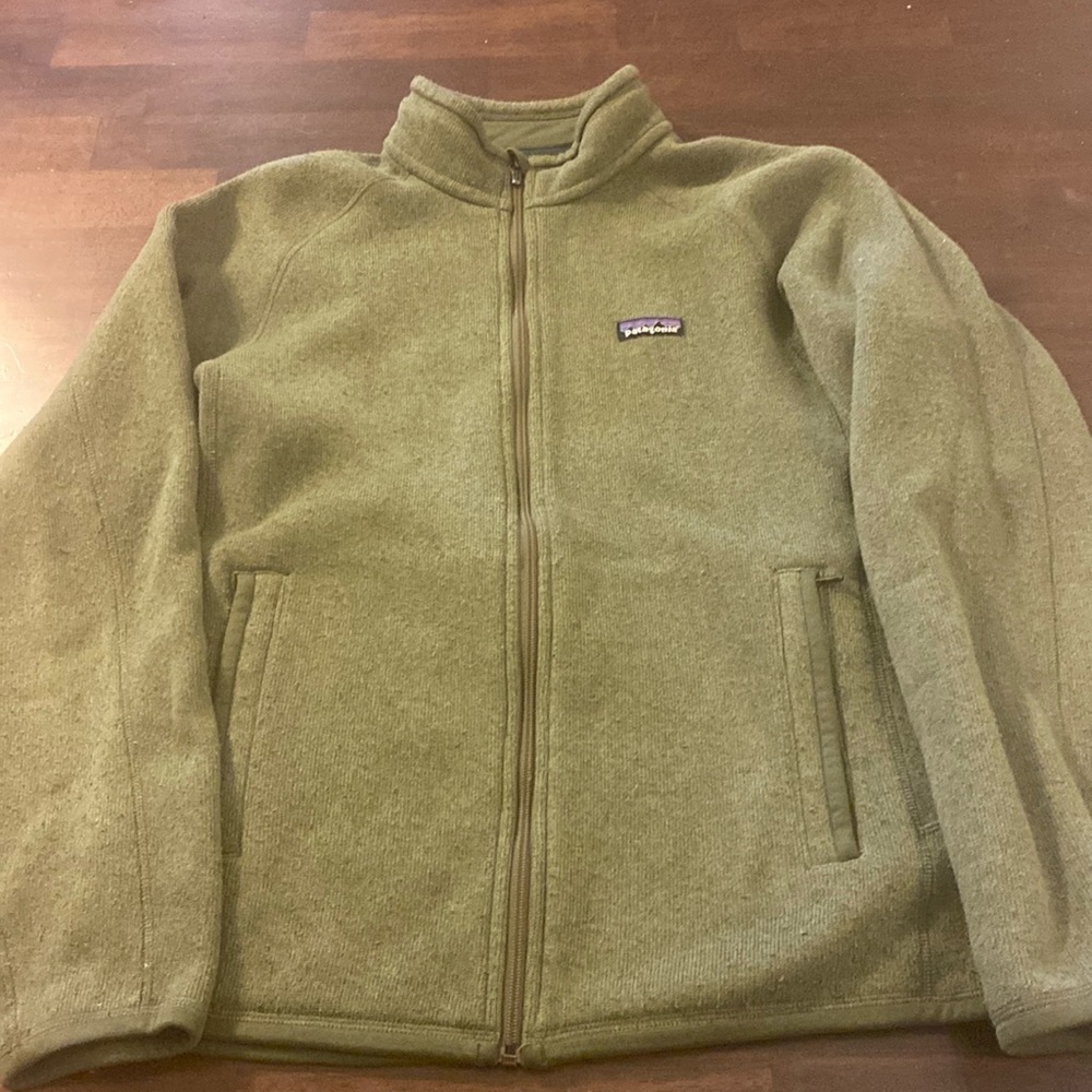 Men's Green Patagonia Sweater M